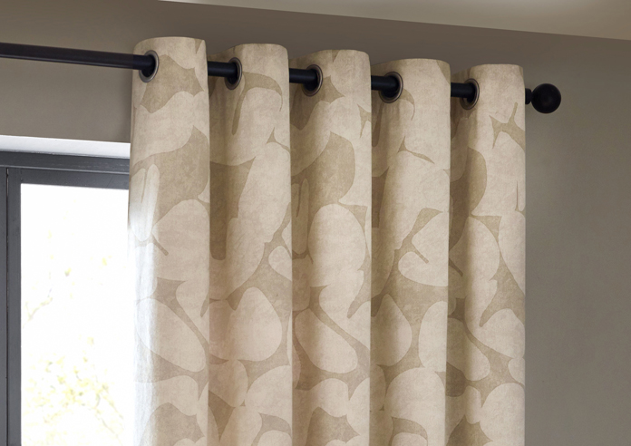 Brinn Eyelet, Natural - Ready Made Curtains - Image 9